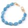 Mobigear Plastic Pebble Universal Adjustable Phone Cord - Sky Blue