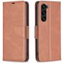 Mobigear Excellent Samsung Galaxy S24 Plus Pungetui med Seddelrum - Brun