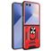Mobigear Armor Ring Samsung Galaxy Z Flip 7 Hard Case Back cover Shockproof with Ring Holder - Red