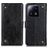 Mobigear Ranch Xiaomi 13 Pungetui med Seddelrum - Sort