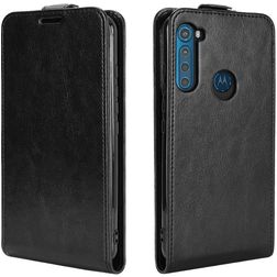 Mobigear Motorola One Fusion Plus Flip case - Black