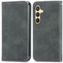 Mobigear Retro Slim Samsung Galaxy S25 Knížkové pouzdro - Šedá
