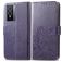 Mobigear Clover Vivo Y76 Lompakkokotelo + Setelitasku - Violetti