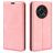 Mobigear Retro Slim HONOR Magic 4 Lite Lompakkokotelo + Setelitasku - Vaaleanpunainen
