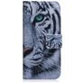 Mobigear Design LG K40s Funda tipo libro Cartera - Tiger