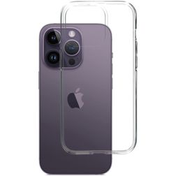 Mobiparts Classic Transparente iPhone 14 Pro TPU flexible Carcasa - Transparente