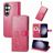 Mobigear Clover Samsung Galaxy S23 FE Wallet case - Magenta