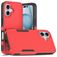 Mobigear Heavy Armor iPhone 16 Hard Case Back cover Shockproof - Red