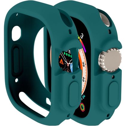 Mobigear Colors Funda rígida para Apple Watch Ultra - 49 mm - Verde