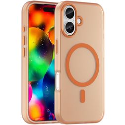 Mobigear Shockproof iPhone 17 MagSafe Tvrdý plast Zadní kryt - Oranžová
