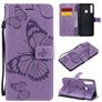 Mobigear Butterfly Huawei Y6p Plånboksfodral med sedelfack - Lila