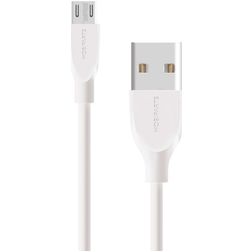 Mobiparts Cabo USB-A para Micro USB 0,5 m - Branco