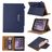 Mobigear Luxury iPad 8 (2020) Cover a libro + Portapenna - Blu