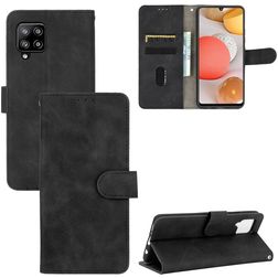 Mobigear Retro Samsung Galaxy A42 Funda tipo libro Cartera - Negro