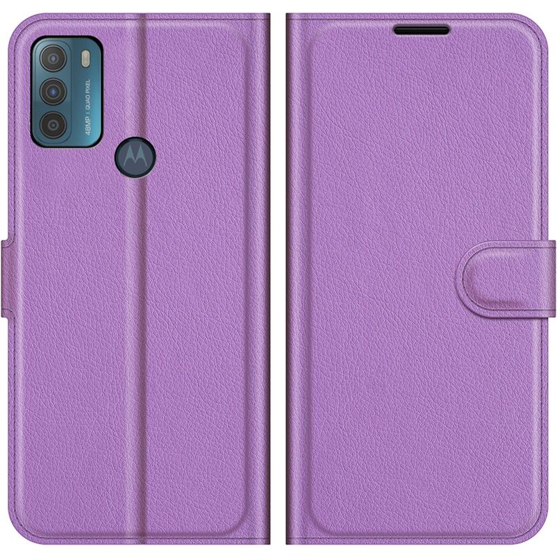 Mobigear Classic Motorola Moto G50 Funda tipo libro Cartera - Morado