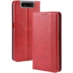 Mobigear Sensation Samsung Galaxy A80 Capa livro Carteira - Vermelho