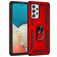 Mobigear Armor Ring Samsung Galaxy A53 Funda Plástico rígido Carcasa Antigolpes con anillo - Rojo