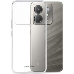 Mobilize Gelly Transparente POCO M7 Pro TPU flexível Capa traseira - Transparente