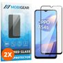 Mobigear Premium OPPO A54s Szkło hartowane Ochrona ekranu - Kompatybilna z etui - Czarny (2 szt.)