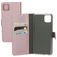 Mobiparts Saffiano Wallet Samsung Galaxy A22 5G Lompakkokotelo + Setelitasku - Vaaleanpunainen