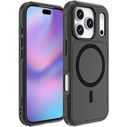 Mobigear Traveller iPhone 17 Pro MagSafe Hardcase Etui plecki - Czarny
