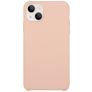 Mobigear Rubber Touch iPhone 15 Plus Silicona Carcasa - Rosa pastel