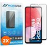Mobigear Premium Samsung Galaxy A13 4G Tempered Glass Screen Protector - Case Friendly - Black (2-Pack)