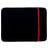 Mobigear Two Way Neopren Laptop Fodral (max 19 cm x 30 cm) Laptopfodral - Svart / Röd