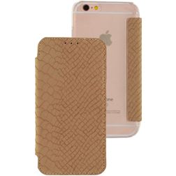 Mobilize Slim Gelly iPhone 6s Lompakkokotelo - Snake Creamy Rose