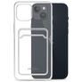 Mobilize Gelly Card Clear iPhone 14 Plus Flexible TPU Back cover with Card Holder - Clear