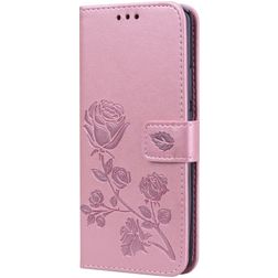 Mobigear Roses Huawei Mate 20 Pro Plånboksfodral med sedelfack - Roséguld