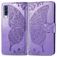 Mobigear Butterfly Samsung Galaxy A50 Capa livro Carteira - Roxo