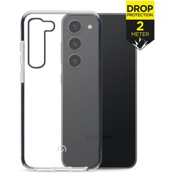 Mobilize Shatterproof Samsung Galaxy S23 Plus Hardcase Back cover Antiurto - Trasparente / Nero