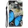 Mobigear Design Xiaomi Redmi 9 Wallet case - Butterfly