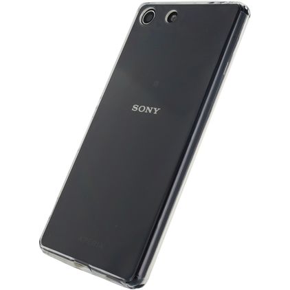 Mobilize Gelly Läpinäkyvä Sony Xperia M5 Joustava TPU Suojakuori - Läpinäkyvä