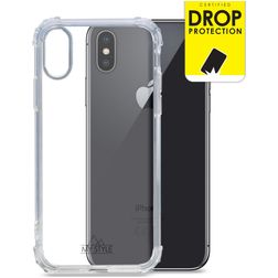 My Style Protective Flex Trasparente iPhone XS TPU flessibile Back cover Antiurto - Trasparente