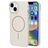 Mobiparts Slim Line iPhone 15 MagSafe Hårdt Bagsidecover - Off White