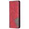 Mobigear Rhombus Slim OPPO Reno 4 Funda tipo libro - Rojo