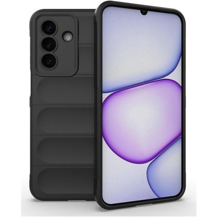 Mobigear Bumpy Samsung Galaxy A27 Fleksibel TPU Bagsidecover - Sort