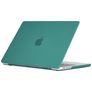 Mobigear Matte MacBook Pro 14 palců (2021-2026) Pevný skořepinový kryt na MacBook - Tmavě zelená - Model A2442 / A2779 / A2918 / A2992 / A3401 / A3112 / A3434 / A3427 / A3426