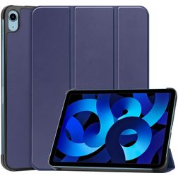 Mobigear Tri-Fold iPad 10 (2022) Funda tipo libro - Azul oscuro