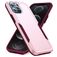 Mobigear Heavy Armor iPhone 14 Pro Max Hard Case Back cover Shockproof - Pink / Purple