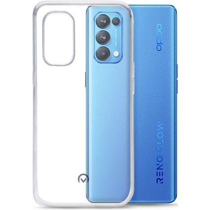 Mobilize Gelly Transparente OPPO Reno 5 Pro 5G TPU flexível Capa traseira - Transparente
