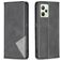 Mobigear Rhombus Slim Realme C35 Etui z klapką - Czarny