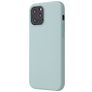 Mobigear Rubber Touch iPhone 12 Silicone Back cover - Turquoise