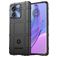 Mobigear Rugged Shield Motorola Edge 40 Elastyczne TPU Etui plecki Wstrząsoodporne - Czarny