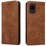 Mobigear Retro Slim Samsung Galaxy S20 Ultra Capa livro Carteira - Castanho