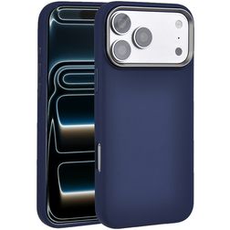 Valenta Silk iPhone 18 Pro Silikoni MagSafe Suojakuori Iskunkestävä - Tummansininen