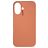Nudient Base iPhone 16 Plus Silicona Carcasa - Peach Orange
