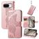 Mobigear Butterfly Google Pixel 8 Funda tipo libro Cartera - Oro rosa